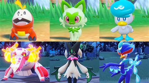 pokemon scarlet starter pokemon